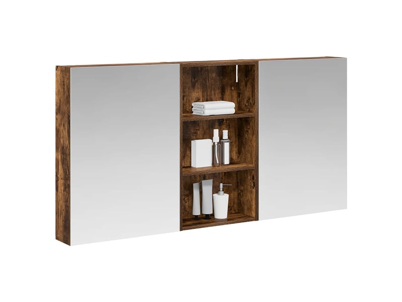  Ensemble de meubles de salle de bain 3 pcs 140x14.5x70 cm shl9436  - Conforama C