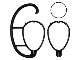 Ymyny support de perruque, 2pièces wig stand cintres de perruque support de perruque portable support de perruque pour toutes les perruques et chapeaux perruque pliable support de perruque durable