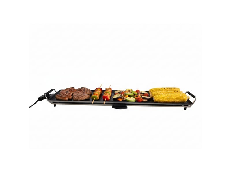  Plancha électrique 100 cm xxl 1800w noir fagor fgp100  - Conforama A