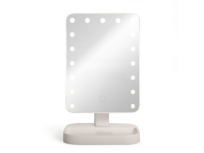  Miroir de maquillage lumineux livoo  - Conforama A