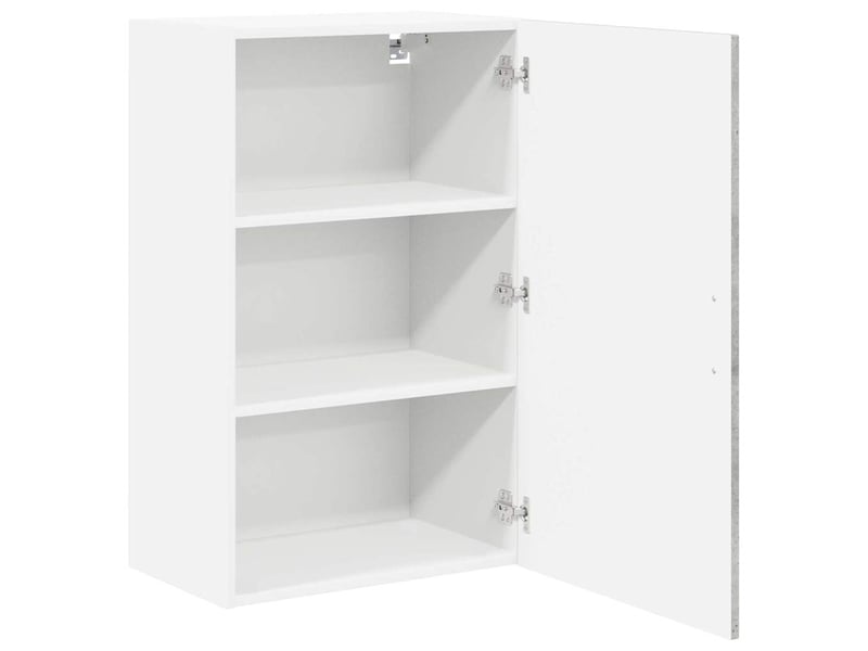  Armoire de cuisine gris béton 50x31x80cm bois d'ingénierie shl4201  - Conforama E