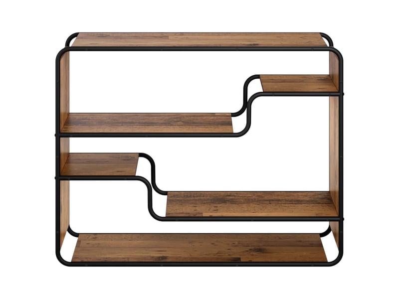  Buffet salon, buffet de rangement bois ancien 98x37,5x75,5 cm bois d'ingénierie  - Conforama C