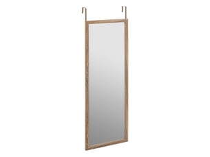 Miroir de porte coloris bois foncé <strong>ATMOSPHERA CRÉATEUR D'INTÉRIEUR</strong> <strong>FIRST</strong> - 34 cm x 94 cm