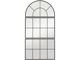 Miroir forme atypique à fixer coloris noir <strong>MIVRAY </strong> <strong></strong> - 149 cm x 76 cm
