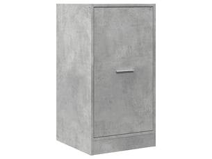 Armoire d'apothicaire multifonctionnelle rangement design moderne 40 x 41 x 77,5 cm en bois d'ingénierie gris béton 02_0050631