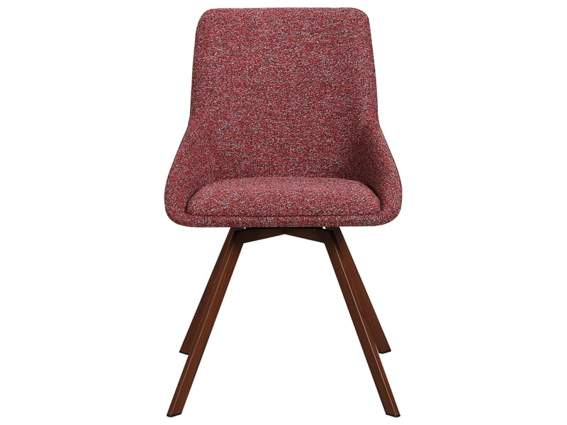  Selsey yanii - chaise pivotante - 50 cm - bouclé bordeaux Yanii - Conforama A