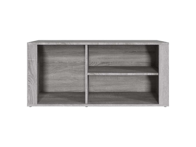  Meuble à chaussure, armoire à chaussures sonoma gris 100x35x45 cm bois d'ingénierie  - Conforama E