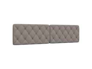 Tete de lit A poser largeur 202 cm taupe
