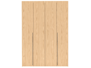 Armoire 2 porte(s) 3 tiroir(s) <strong>SELSEY</strong> <strong>Bari</strong> coloris bois clair largeur 170 cm