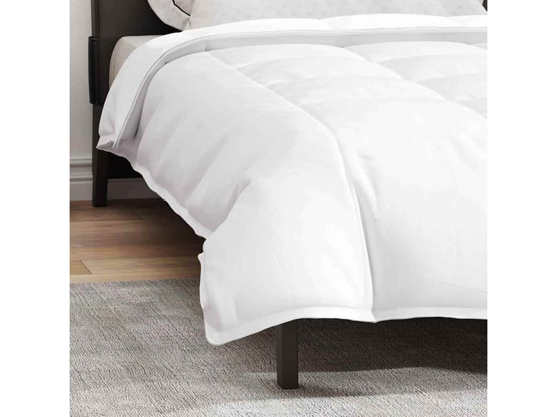  Duvet - couette 2-en-1 blanc 135 x 220 cm plume  - Conforama E