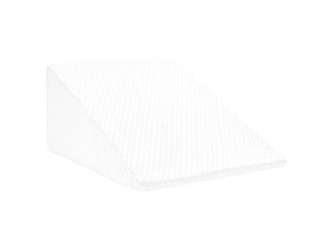 Coussin pour les jambes, oreiller 60 x 50 x 30 cm doux blanc cf56579