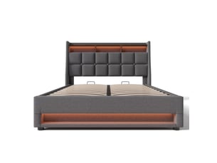 Lit 2 places 160x200 cm HAUSS SPOLE coloris gris
