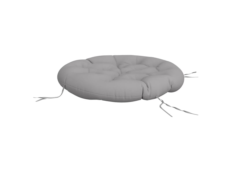  Coussin rond, coussin d'assise gris ø 100 x11 cm tissu oxford cf56612  - Conforama D