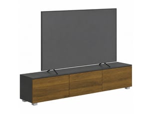 Meuble tv coloris gris 160 cm   