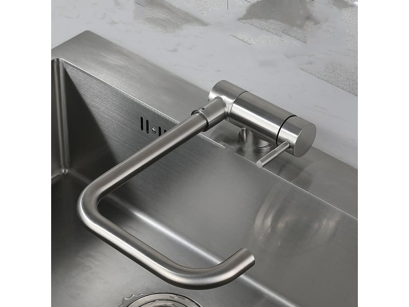  Robinet de cuisine rabattable – robinetterie rotative à 360°  - Conforama D