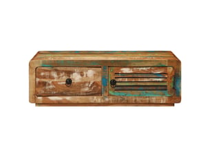 Table basse rectangulaire coloris marron  