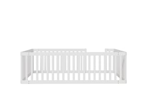 Lit simple 90x200 cm SWEIKO coloris blanc