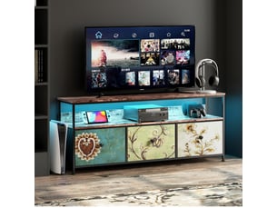 Meuble tv coloris coloris assortis 137 cm BURSDANY  