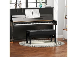 Pouf / repose pied <strong>BLOSSOM</strong> <strong>F12-019V00BK</strong> noir