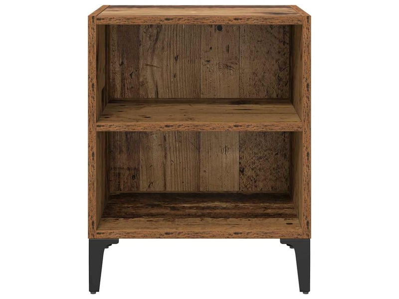  Table de chevet - cabinet de chevet - table de nuit bois ancien 40 x 30 x 50 cm bois d'ingénierie  - Conforama D