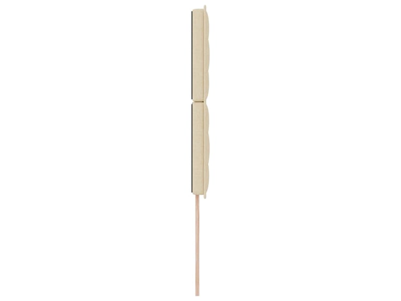  Tête de lit - panneau de tête de lit crème 90 cm tissu  - Conforama E