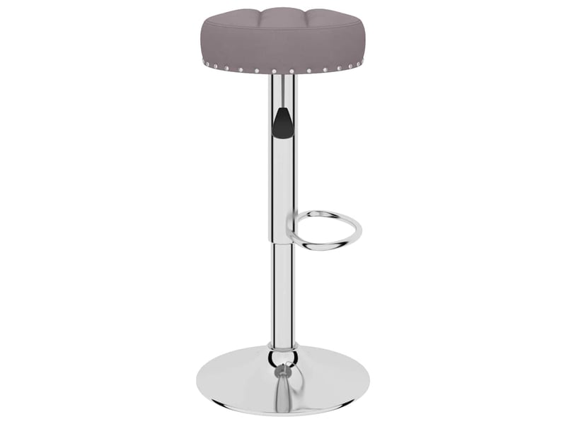  Lot de 2 tabouret de bar, chaise de bar taupe tissu shl62292  - Conforama D