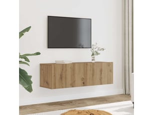 Meuble tv coloris bois clair  <strong></strong>  <strong></strong>