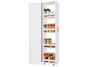 Bibliotheque coloris blanc HOMVRA - 30 cm x 160.5 cm