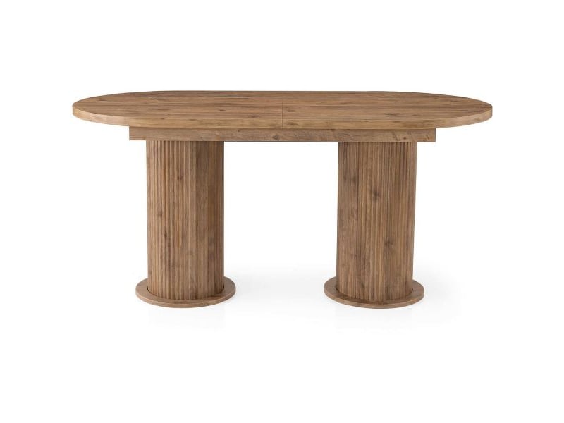  Table de repas extensible gusto noyer  - Conforama C