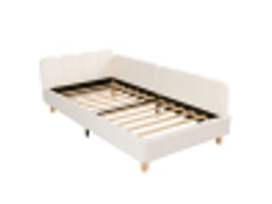 Lit banquette 90x200 cm <strong>LEYTN</strong>  <strong></strong> coloris beige