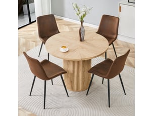 Ensemble table rond(e)  4 chaise(s)  EVRYAE   