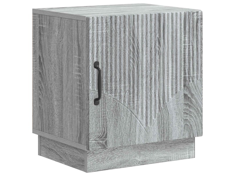  Table de chevet - cabinet de chevet - table de nuit sonoma gris 43 x 34,5 x 47 cm bois d'ingénierie  - Conforama A