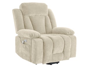 Fauteuil relax électrique  MODENUIT  Tissu beige