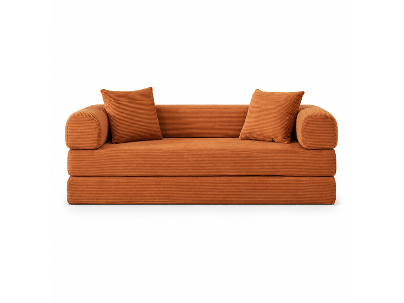  Canapé-lit convertible 2-en-1 et tatami pliant – idéal salon, chambre et appartement  - Conforama A