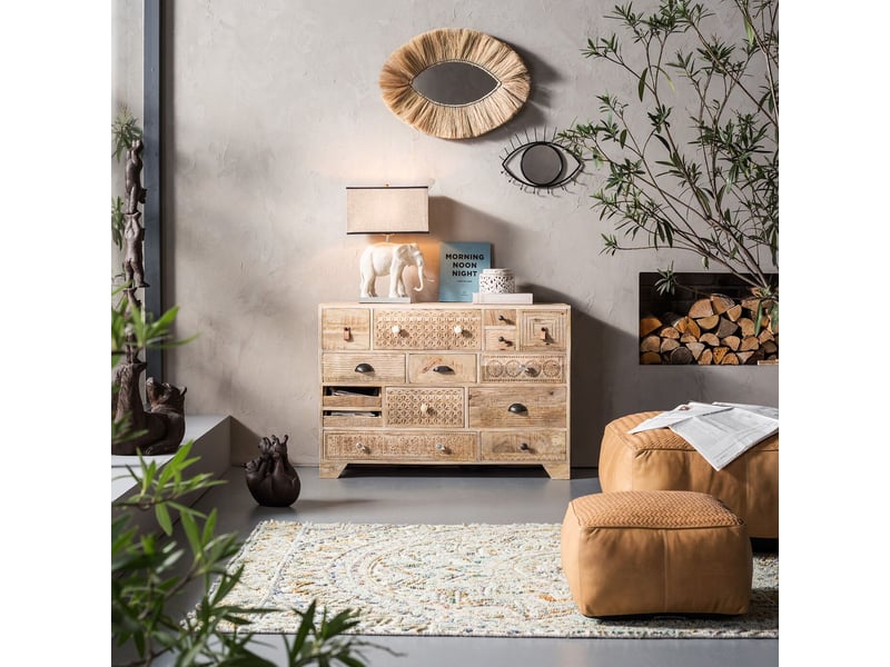  commode puro 14 tiroirs kare design  - Conforama B
