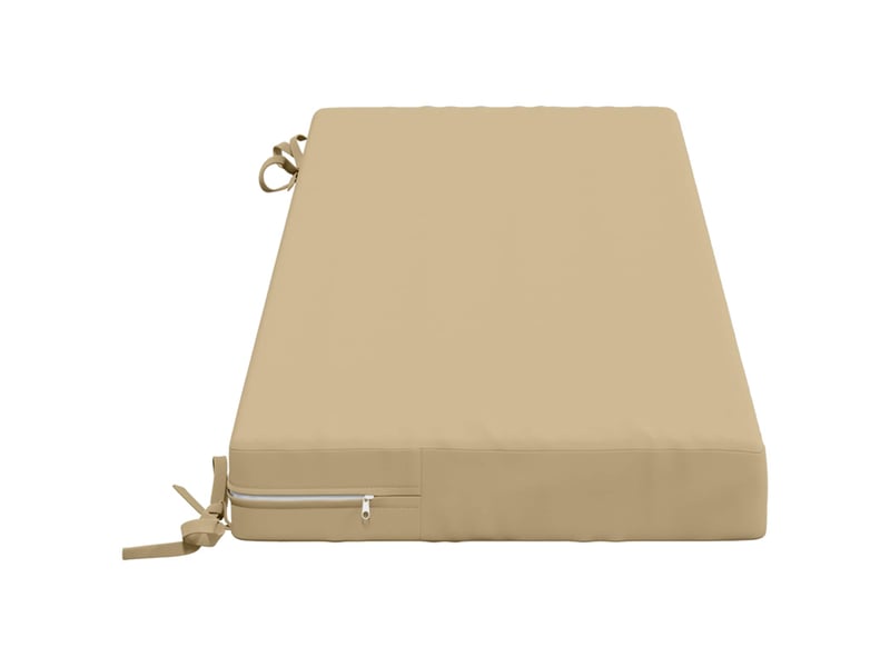  Coussin de banc, coussin d'assise, coussin de canapé soest 100 % polyester beige 110 x 40 x 8 cm cf52996  - Conforama D