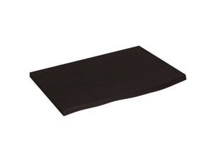 Etagère 60 cm coloris marron  