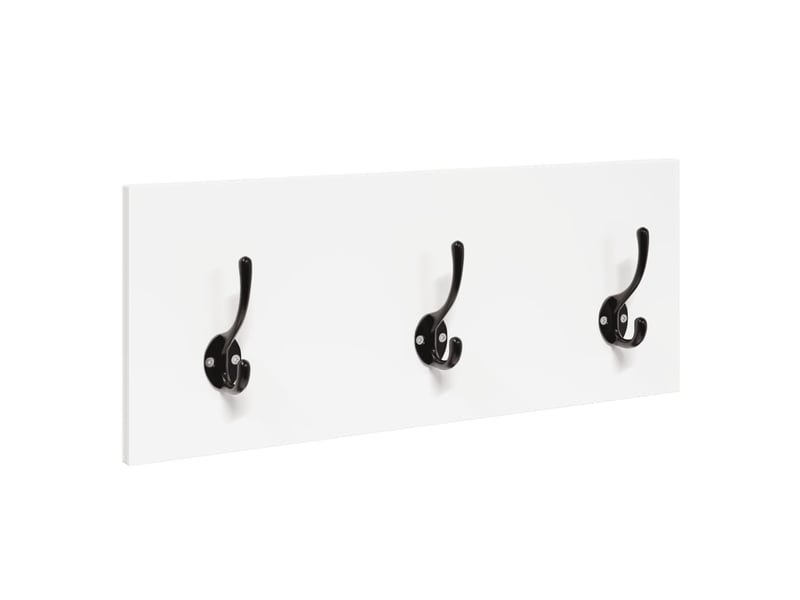  Ensemble de meubles de couloir 4 pcs blanc bois d'ingénierie  - Conforama E