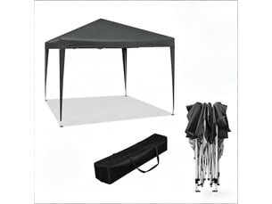 Gazebo pliable portable, tente pop-up extérieure, pavillon de fête avec sac transport