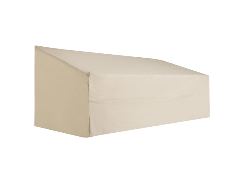  Housse imperméable beige pour banc 3 places 218 x 111 x 101 cm, housse pour canapé ou mobilier de jardin  - Conforama A