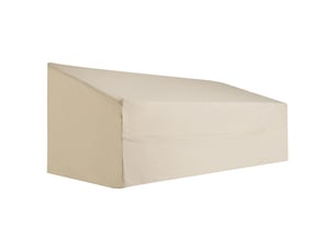 Housse imperméable beige pour banc 3 places 218 x 111 x 101 cm, housse pour canapé ou mobilier de jardin