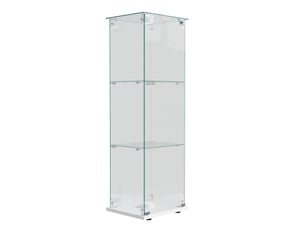 Vitrine coloris blanc - x