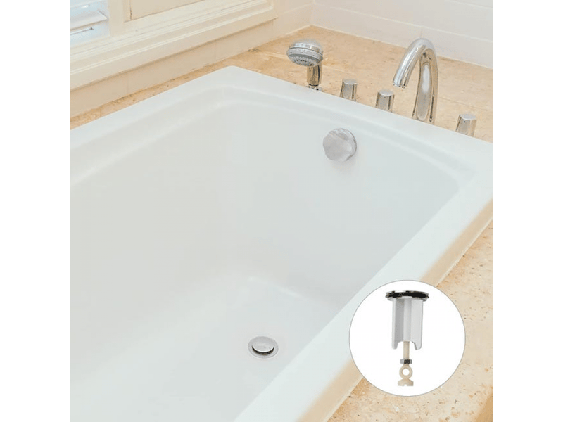 Bonde universelle pour évier, bonde de 40 mm , bonde évier, bonde évier contre les mauvaises odeurs, bonde lavabo inoxydable - Conforama C