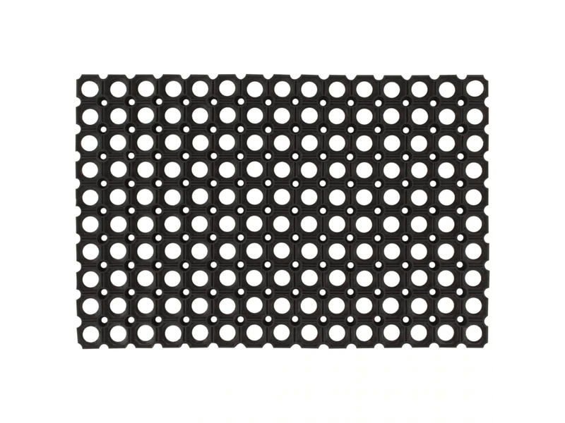  Paillasson rectangulaire en caoutchouc 40x60 cm - comfortxl 155650 - Conforama B