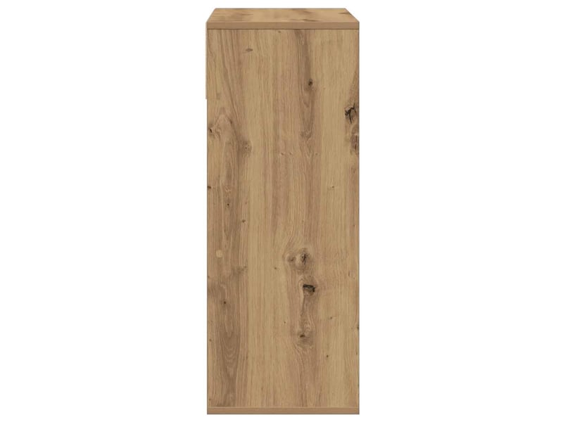  Bibliothèque, étagère de rangement chêne artisanal 66x31x80 cm bois d'ingénierie  - Conforama E