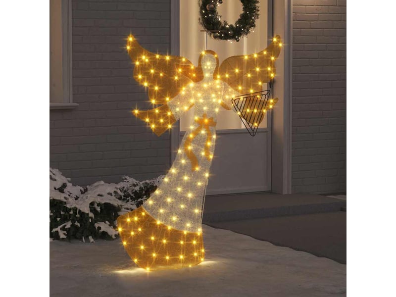 Angle lumineux led blanc chaud 116 x 29 x 158.5 cm polyester cf61884 - Conforama B