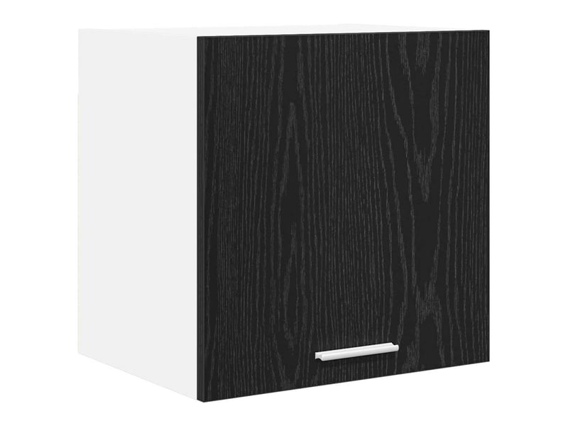  Meuble de rangement, armoire suspendue 2 pcs chêne noir et blanc bois d'ingénierie shl8631  - Conforama E