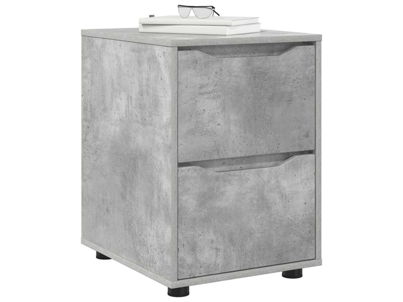  Armoire de rangement, commode de rangement 40 x 48 x 57 cm bois d'ingénierie shl6150  - Conforama C
