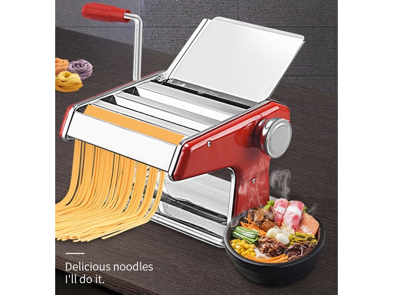  Machine à pâtes manuelle 3 épaisseurs réglables  - Conforama D