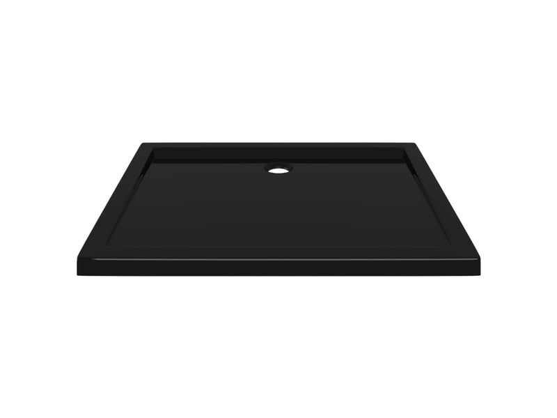  Receveur de douche base de douche bac de douche salle de bain toilette salle d’eau maison intérieur rectangulaire 80x100 cm abs noir 02_0001956  - Conforama B